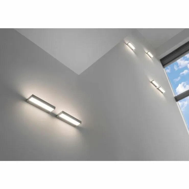 Luminaires Serien Lighting Éclairage Led|Applique murale Serien Lighting SML² 220 LED Argenté, 1 lumière