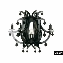 Slamp Appliques|Applique murale GINETTA Noir, 1 lumière