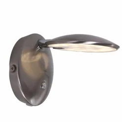 Luminaires Steinhauer Éclairage Led|Applique murale Steinhauer Zenith LED Acier inoxydable, 1 lumière