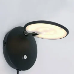 Luminaires Steinhauer Appliques|Applique murale Steinhauer Zenith LED Noir, 1 lumière