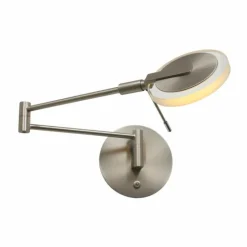 Luminaires Steinhauer Éclairage Led|Applique murale Steinhauer Turound LED Acier inoxydable, 1 lumière
