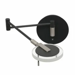 Luminaires Steinhauer Appliques|Applique murale Steinhauer Turound LED Noir, 1 lumière