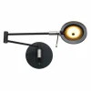 Luminaires Steinhauer Éclairage Led|Applique murale Steinhauer Turound LED Noir, 1 lumière