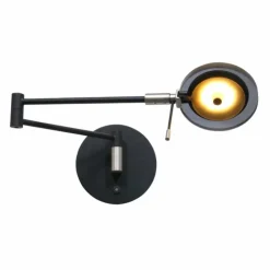 Luminaires Steinhauer Éclairage Led|Applique murale Steinhauer Turound LED Noir, 1 lumière