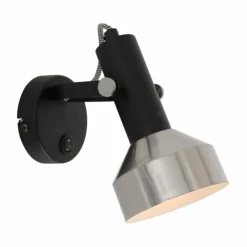 Luminaires Steinhauer Spots Et Projecteurs|Applique murale Steinhauer Acier Noir, 1 lumière