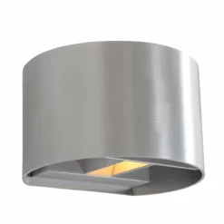 Luminaires Steinhauer Éclairage Led|Applique murale Steinhauer Muro LED Acier inoxydable, 1 lumière