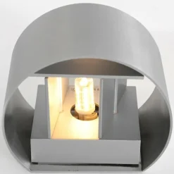 Luminaires Steinhauer Éclairage Led|Applique murale Steinhauer Muro LED Acier inoxydable, 1 lumière