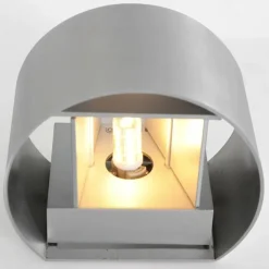 Luminaires Steinhauer Éclairage Led|Applique murale Steinhauer Muro LED Acier inoxydable, 1 lumière
