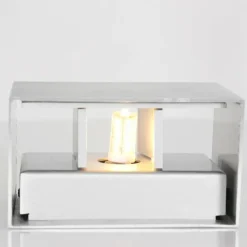 Luminaires Steinhauer Éclairage Led|Applique murale Steinhauer Muro LED Acier inoxydable, 1 lumière