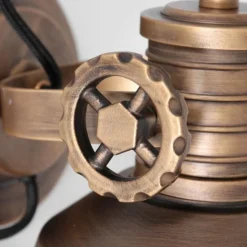 Luminaires Steinhauer Appliques|Applique murale Steinhauer Sprocket Bronze, 1 lumière