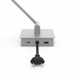 Luminaires Steinhauer Éclairage Led|Applique murale Steinhauer Retina LED Acier brossé, 1 lumière