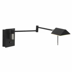 Luminaires Steinhauer Éclairage Led|Applique murale Steinhauer Retina LED Noir, 1 lumière