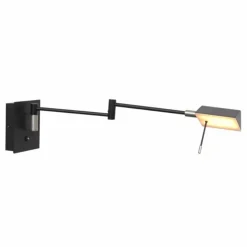Luminaires Steinhauer Éclairage Led|Applique murale Steinhauer Retina LED Noir, 1 lumière