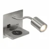 Luminaires Steinhauer Appliques|Applique murale Steinhauer Upround LED, 1 lumière