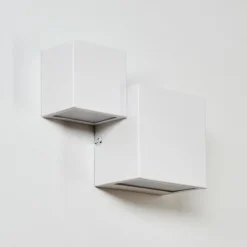 hofstein Appliques|Applique murale Sumina LED Blanc, 1 lumière