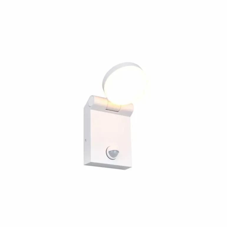 Applique murale Trio ADOUR LED Blanc, 1 lumière, Détecteur de mouvement