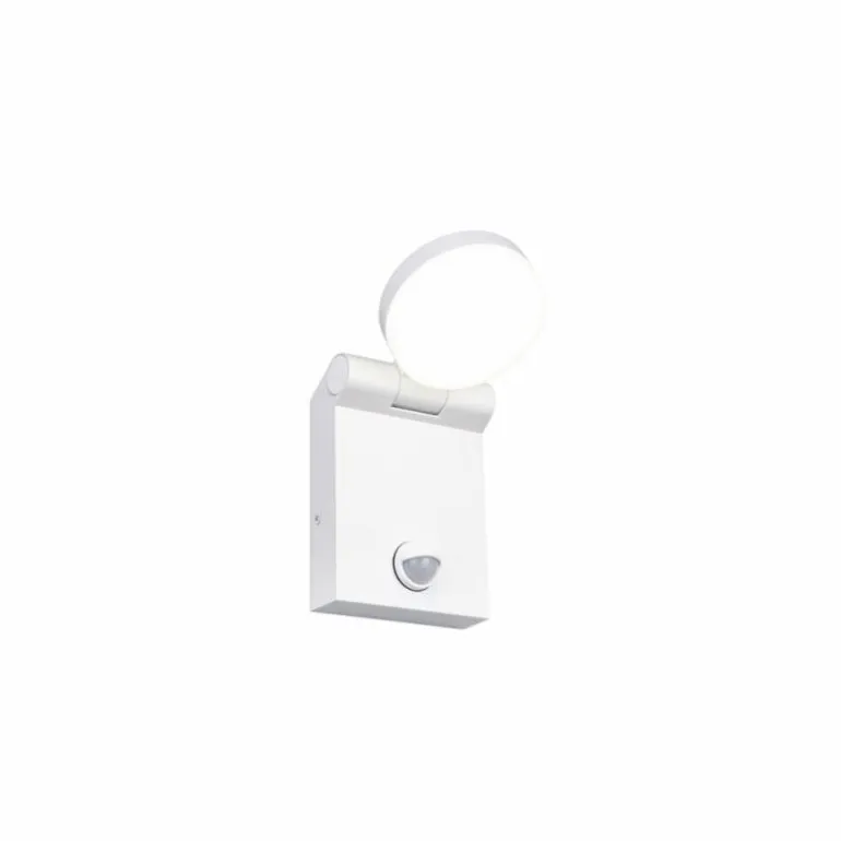 Applique murale Trio ADOUR LED Blanc, 1 lumière, Détecteur de mouvement
