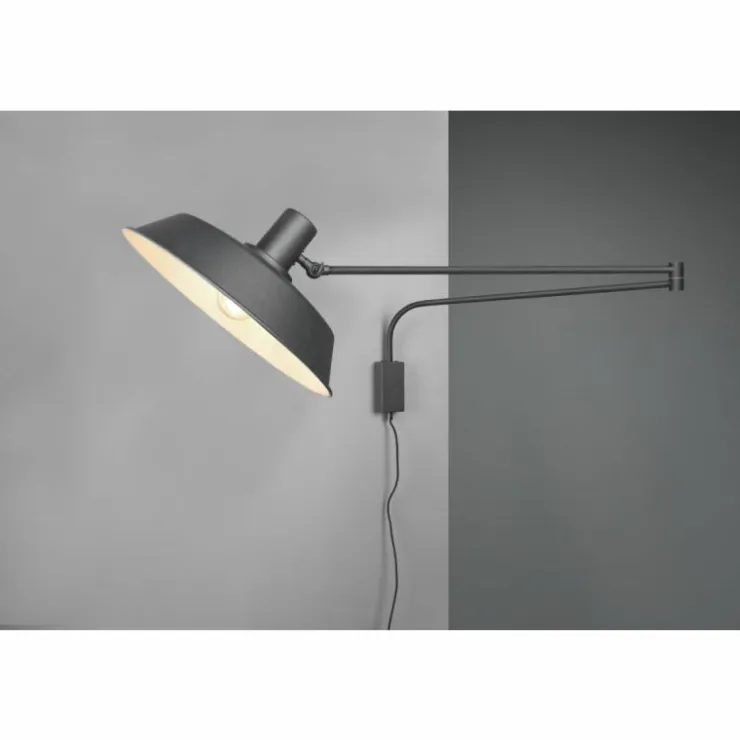 Luminaires Trio Éclairage Led|Applique murale Trio Bolder LED Noir, 1 lumière