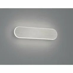 Luminaires Trio Appliques|Applique murale Trio Carlo LED Nickel mat, 1 lumière