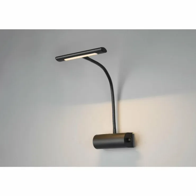 Luminaires Trio Éclairage Led|Applique murale Trio Curtis LED Noir, 1 lumière