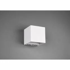 Applique murale Trio Figo LED Blanc, 1 lumière, Télécommandes, Changeur de couleurs