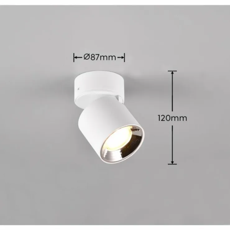 Luminaires Trio Spots Et Projecteurs|Applique murale Trio GUAYANA Blanc, 1 lumière
