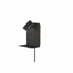 Luminaires Trio Éclairage Led|Applique murale Trio Leuchten ELEMENT LED Noir, 3 lumières