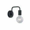 Luminaires Trio Appliques|Applique murale Trio Leuchten DIALLO Noir, 1 lumière