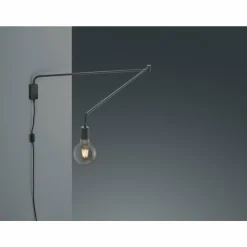 Luminaires Trio Appliques|Applique murale Trio Line LED Noir, 1 lumière