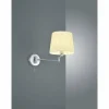 Luminaires Trio Appliques|Applique murale Trio LYON Nickel mat, 1 lumière