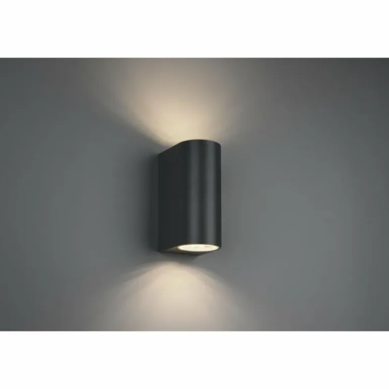 Applique murale Trio Roya Anthracite, 2 lumières