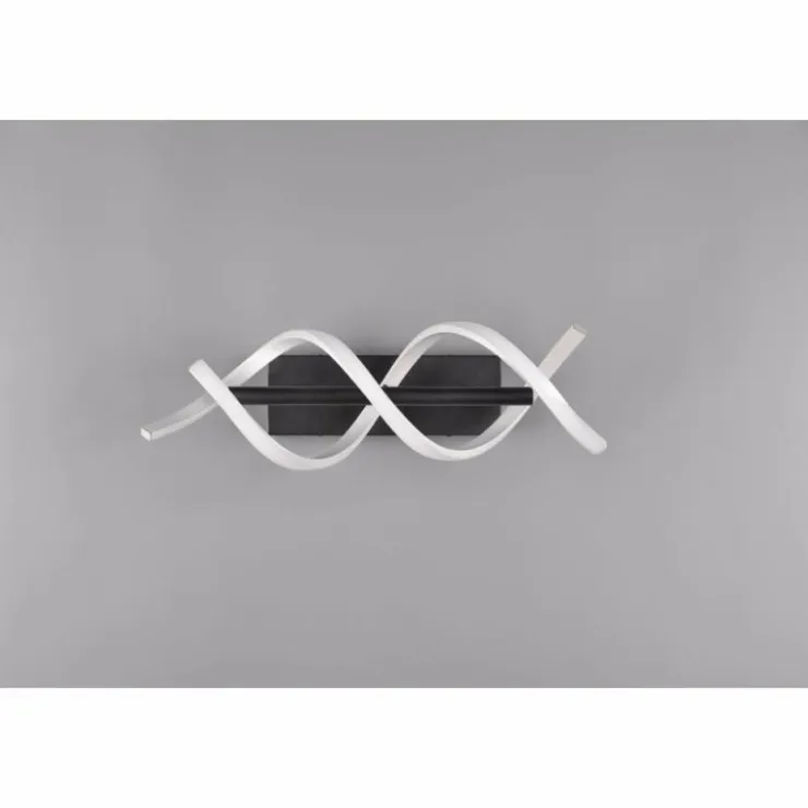 Luminaires Trio Éclairage Led|Applique murale Trio Sequence LED Aluminium, Noir, 1 lumière
