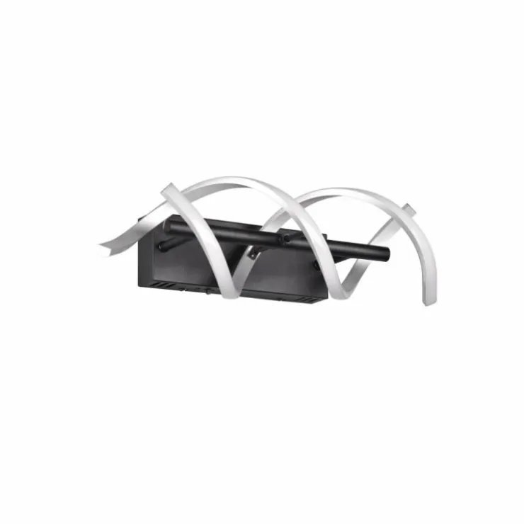 Luminaires Trio Éclairage Led|Applique murale Trio Sequence LED Aluminium, Noir, 1 lumière