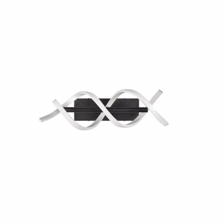 Luminaires Trio Éclairage Led|Applique murale Trio Sequence LED Aluminium, Noir, 1 lumière