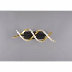 Luminaires Trio Éclairage Led|Applique murale Trio Sequence LED Laiton, Noir, 1 lumière