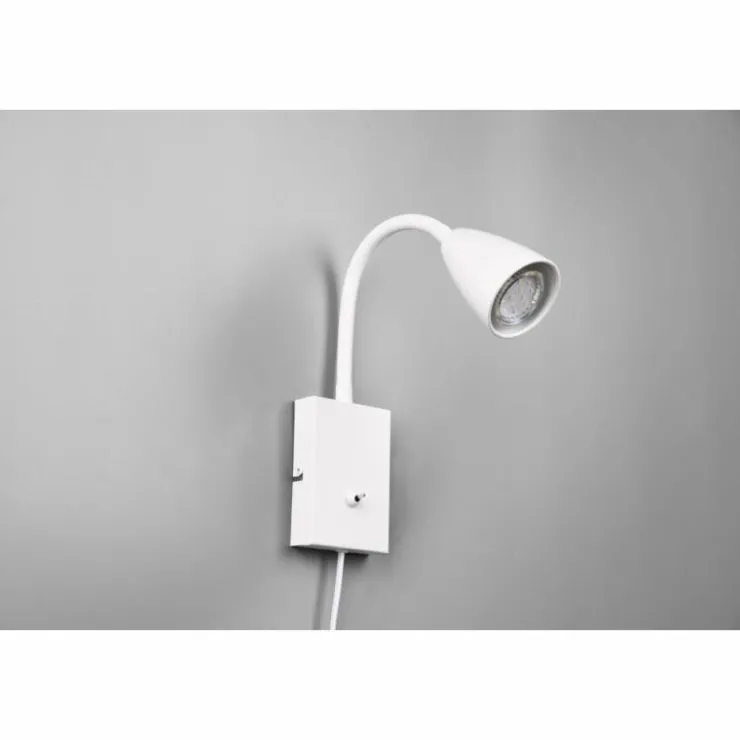 Luminaires Trio Spots Et Projecteurs|Applique murale Trio Wanda Blanc, 1 lumière