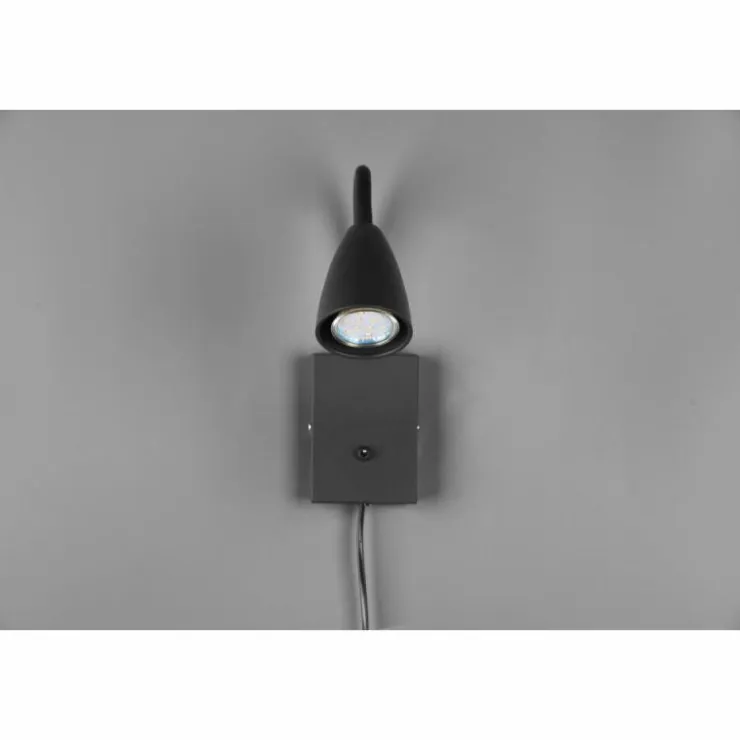 Luminaires Trio Spots Et Projecteurs|Applique murale Trio Wanda Noir, 1 lumière
