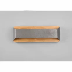 Luminaires Trio Appliques|Applique murale Trio-Leuchten Arino LED Brun foncé, Nickel mat, 1 lumière