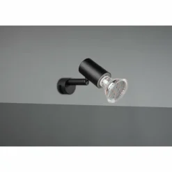 Luminaires Trio Appliques|Applique murale Trio-Leuchten Lorenzo Noir, 1 lumière