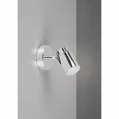 Luminaires Trio Spots Et Projecteurs|Applique murale Trio-Leuchten Angelo Chrome, 1 lumière