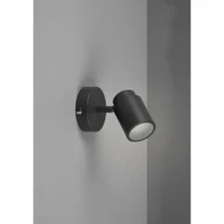 Luminaires Trio Spots Et Projecteurs|Applique murale Trio-Leuchten Angelo Noir, 1 lumière