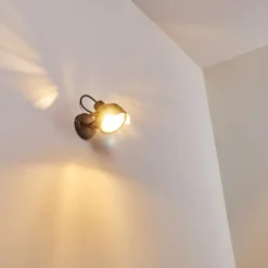 hofstein Appliques|Applique murale Vintage Gnosca Rouille, 1 lumière