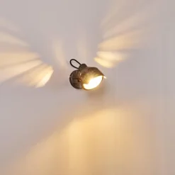 hofstein Appliques|Applique murale Vintage Gnosca Rouille, 1 lumière