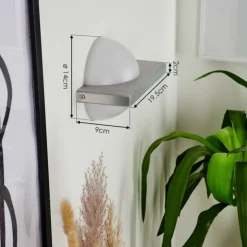 hofstein Éclairage Led|Applique murale Wroxton LED Aluminium, 1 lumière