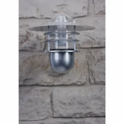 Applique Nordlux Agger Acier inoxydable, Transparent, 1 lumière