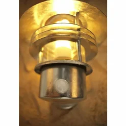 Applique Nordlux Vejers Acier inoxydable, Transparent, Zingué, 1 lumière, Détecteur de mouvement