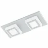 Luminaires Eglo Éclairage Led|Applique ou plafonnier Eglo MASIANO LED Aluminium, 2 lumières