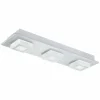Luminaires Eglo Éclairage Led|Applique ou plafonnier Eglo MASIANO LED Aluminium, 3 lumières