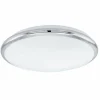 Luminaires Eglo Éclairage Led|Applique ou plafonnier Eglo MANILVA LED Chrome, 1 lumière
