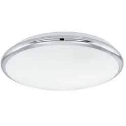 Luminaires Eglo Éclairage Led|Applique ou plafonnier Eglo MANILVA LED Chrome, 1 lumière